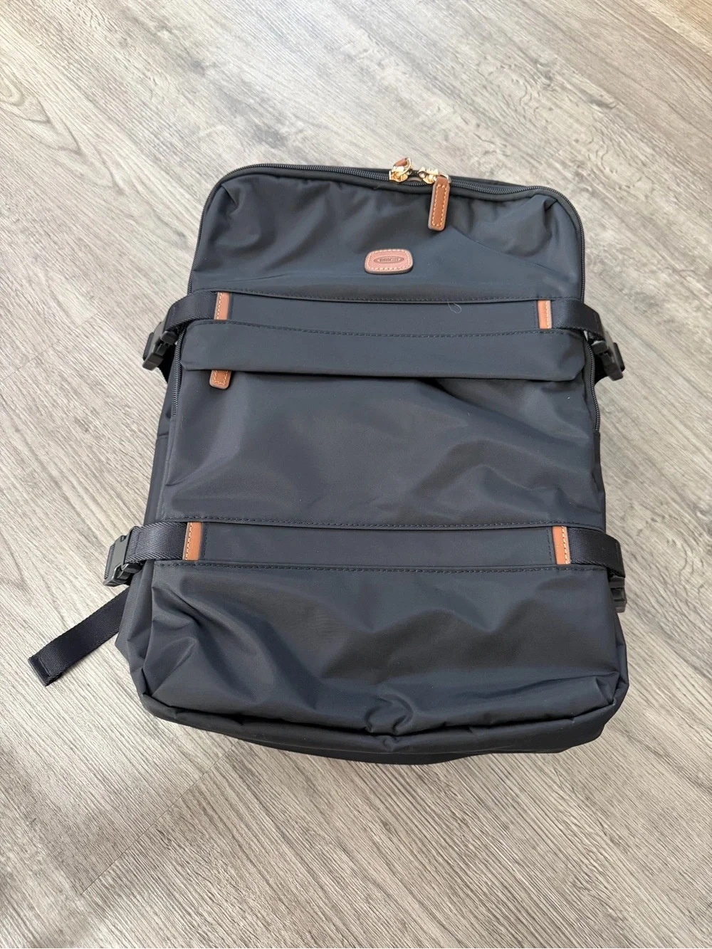 BRIC’S Milano X-Collection Montagna Black Travel Backpack NWT
